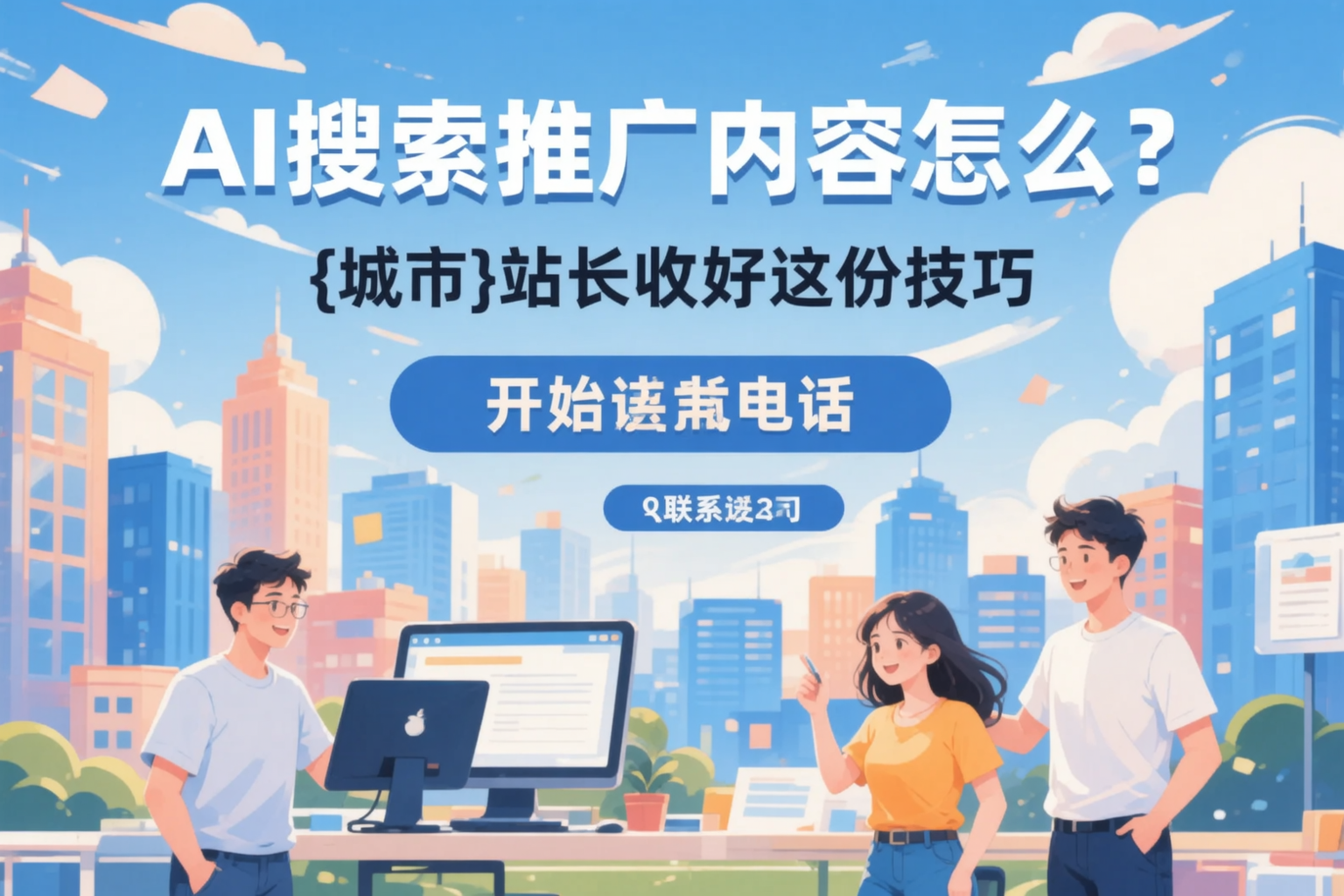 AI搜索推广内容怎么写？阜宁站长收好这份技巧