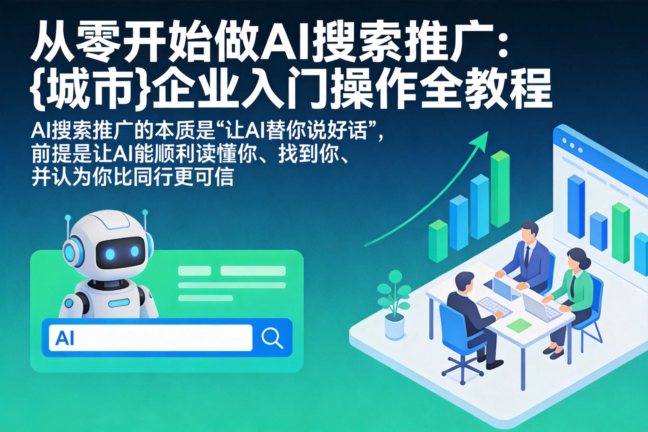 从零开始做AI搜索推广:阜宁企业入门操作全教程